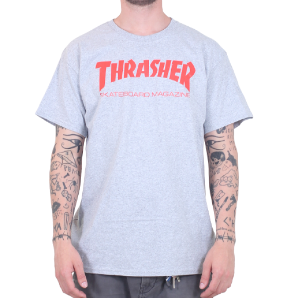 Thrasher - Thrasher - Tee Skate Mag | Grey/Red 