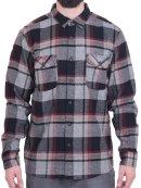 Vissla - Vissla - Central Coast L/S Flannel | Charcoal