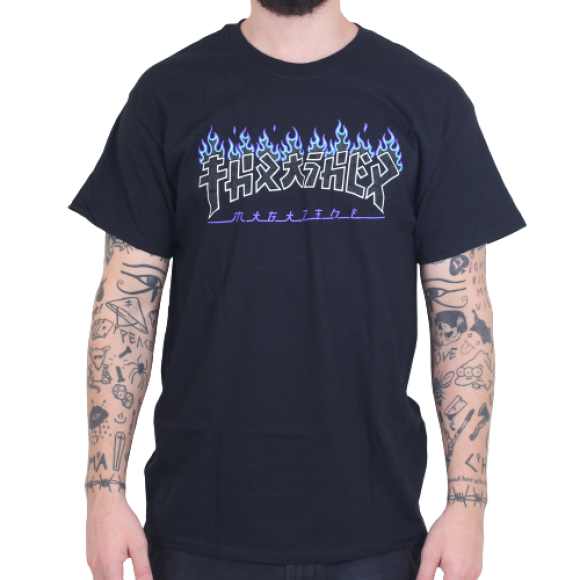 Thrasher - Thrasher - S/S T-Shirt Godzilla Charred 