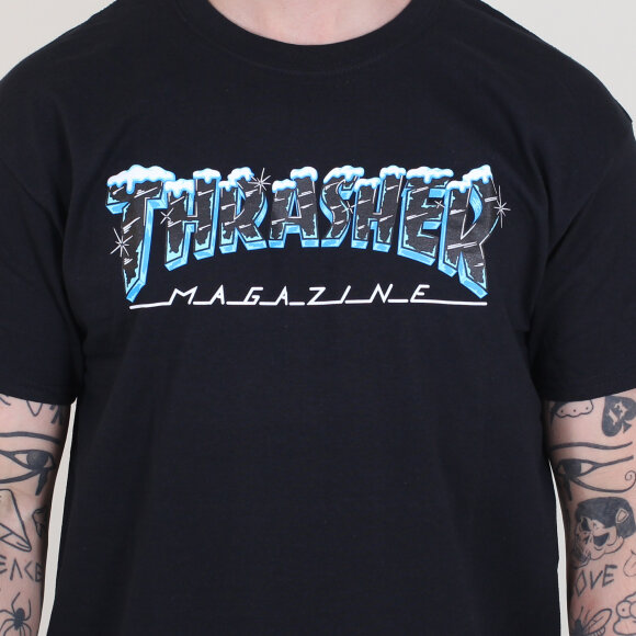 Thrasher - Thrasher - S/S T-Shirt Black Ice 