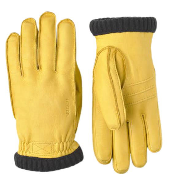 Hestra - Hestra - Deerskin Primaloft Rib | Yellow