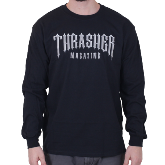 Thrasher - Thrasher - L/S T-Shirt Low Logo 
