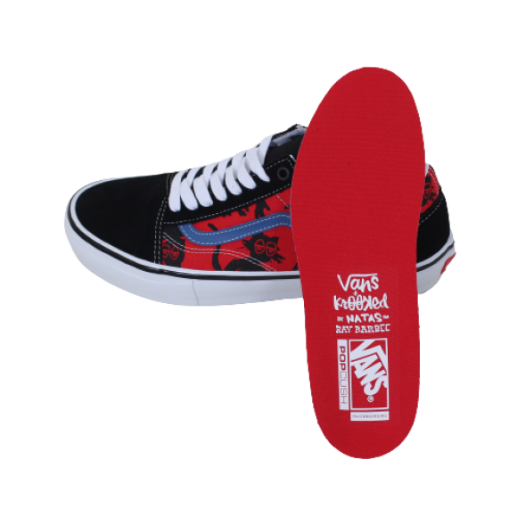 Vans - Vans - Krooked x Natas Skate Old Skool | Ray Barbee 