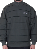 Polar Skate Co. - Polar Skate Co. - Stripe Zip Neck Sweatshirt