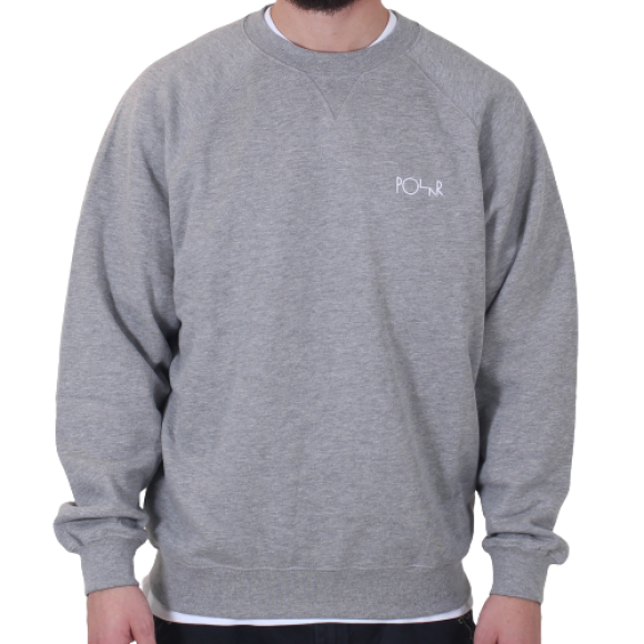 Polar Skate Co. - Polar Skate Co. - Default Crewneck | Heather Grey