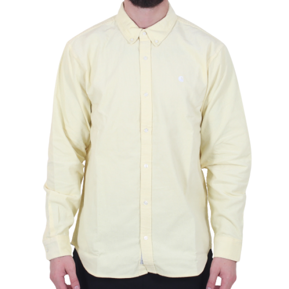 Carhartt WIP - Carhartt WIP - L/S Madison Fine Corduroy Shirt | Soft Yellow 