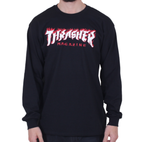 Thrasher - L/S T-Shirt Possesed Logo 