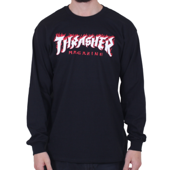 Thrasher - Thrasher - L/S T-Shirt Possesed Logo 