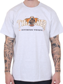 Thrasher - Thrasher - S/S T-Shirt Fortune Logo | Ash Gray 