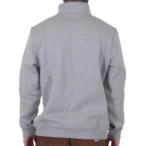 Dickies - Dickies - Oakport Quarter Zip | Grey Melange 