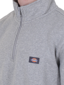 Dickies - Dickies - Oakport Quarter Zip | Grey Melange 