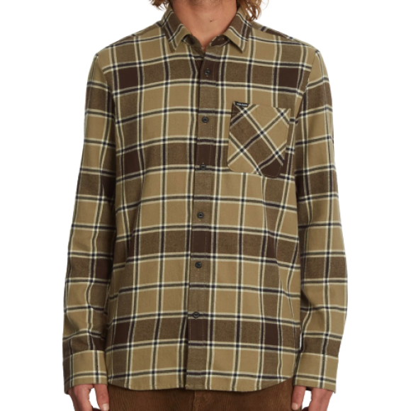 Volcom - Volcom - Caden Plaid L/S | Khaki