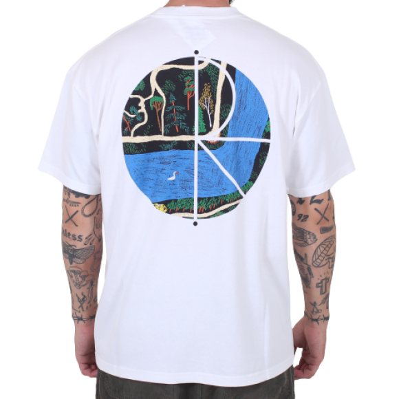 Polar Skate Co. - Polar Skate Co. - Slottsparken Fill Logo T-Shirt 