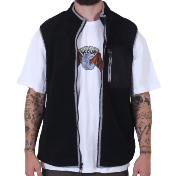 Volcom - Volcom - Muzzer Fuzzar Vest | Black 