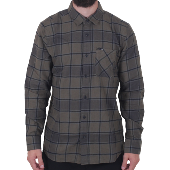 Volcom - Volcom - Caden Plaid L/S | Military 