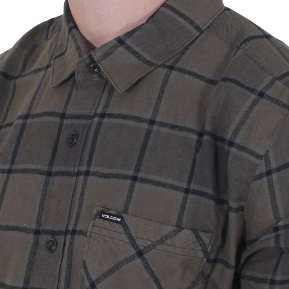 Volcom - Volcom - Caden Plaid L/S | Military 