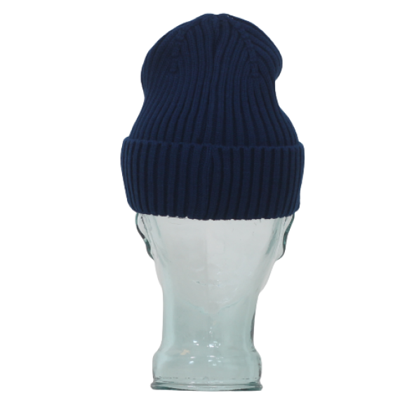  Alis - Fisherman Patch Beanie | Navy 