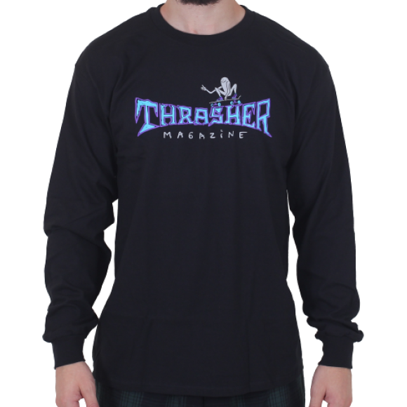 Thrasher - Thrasher - Gonz Thumbs Up L/S T-Shirt 