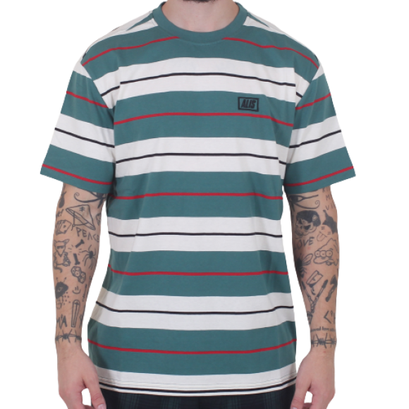 Alis - Stencil Stripe T-Shirt 
