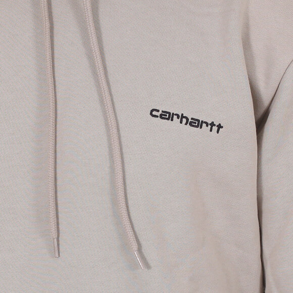 Carhartt WIP - Carhartt WIP - Hooded Script Embroidery Sweat | Wall/Black 