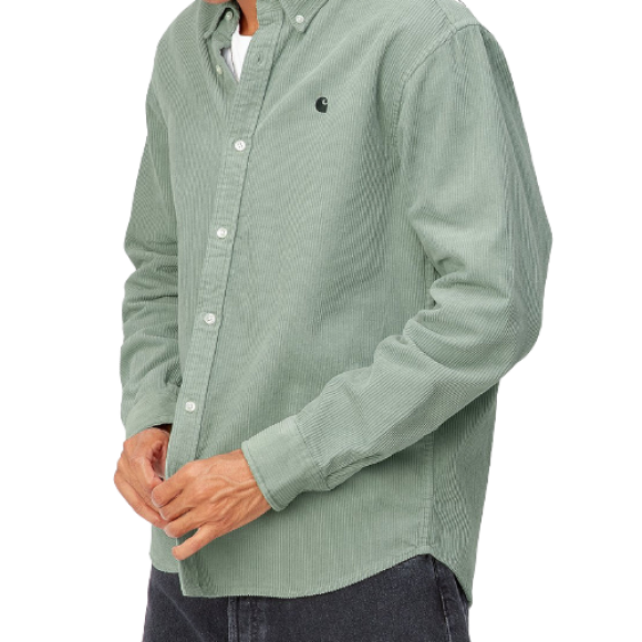 Carhartt WIP - Carhartt WIP - L/S Madison Corduroy Shirt | Misty Sage