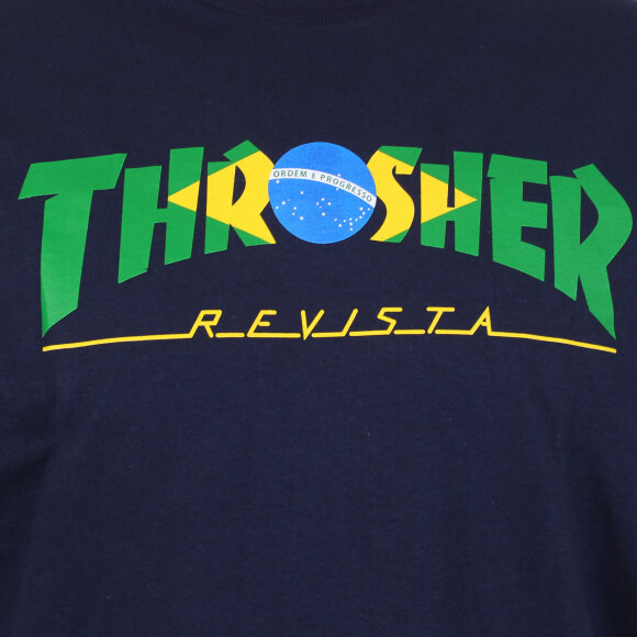 Thrasher - Thrasher - S/S T-Shirt Brazil Revista