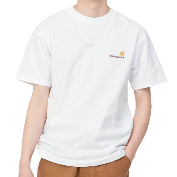 Carhartt WIP - Carhartt WIP - S/S American Script T-Shirt | White