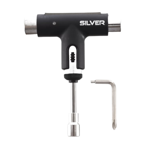 Silver - Silver - Premium Skate Tool | Black/Silver