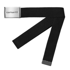 Carhartt WIP - Clip Belt Chrome | Black