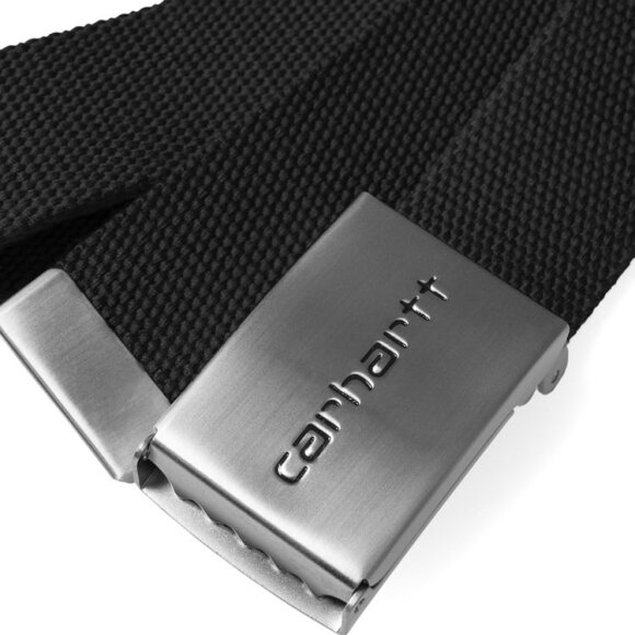 Carhartt WIP - Carhartt WIP - Clip Belt Chrome | Black