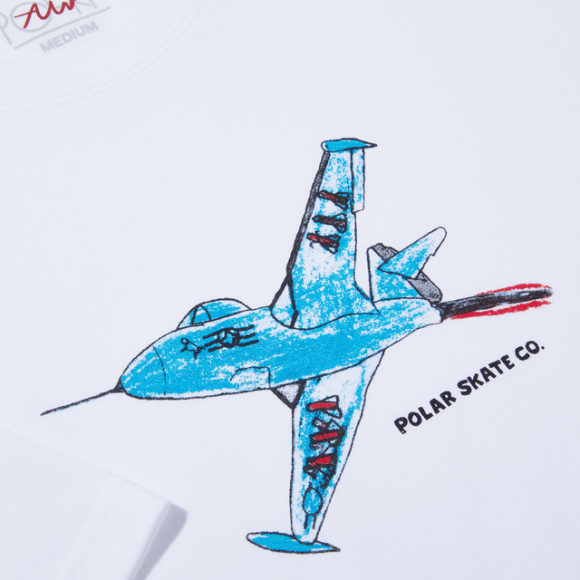 Polar Skate Co. - Polar Skate Co. - Panter Jet T-Shirt