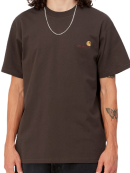 Carhartt WIP - Carhartt WIP - S/S American Script T-Shirt | Tobacco