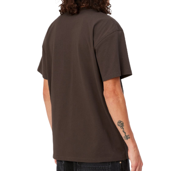 Carhartt WIP - Carhartt WIP - S/S American Script T-Shirt | Tobacco