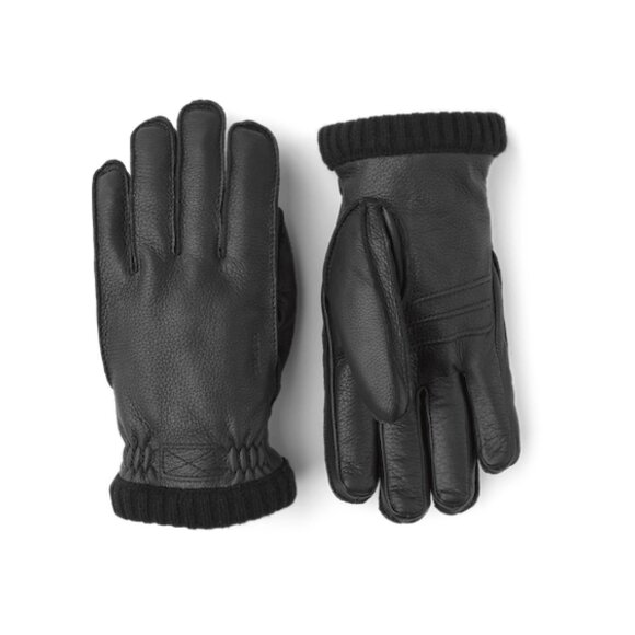 Hestra - Hestra - Deerskin Primaloft Rib | Black