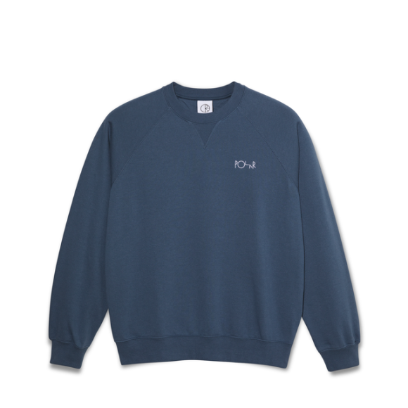 Polar Skate Co. - Polar Skate Co. - Default Crewneck | Grey Blue