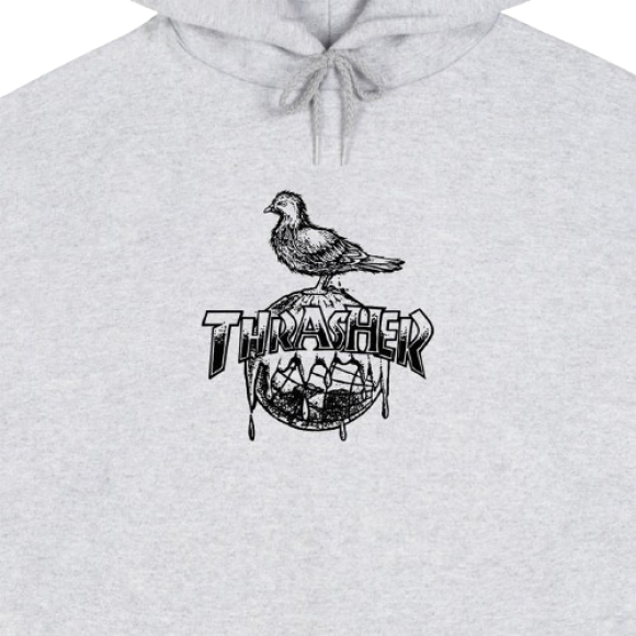 Thrasher - Thrasher x Anti Hero - Hood Cover The Earth
