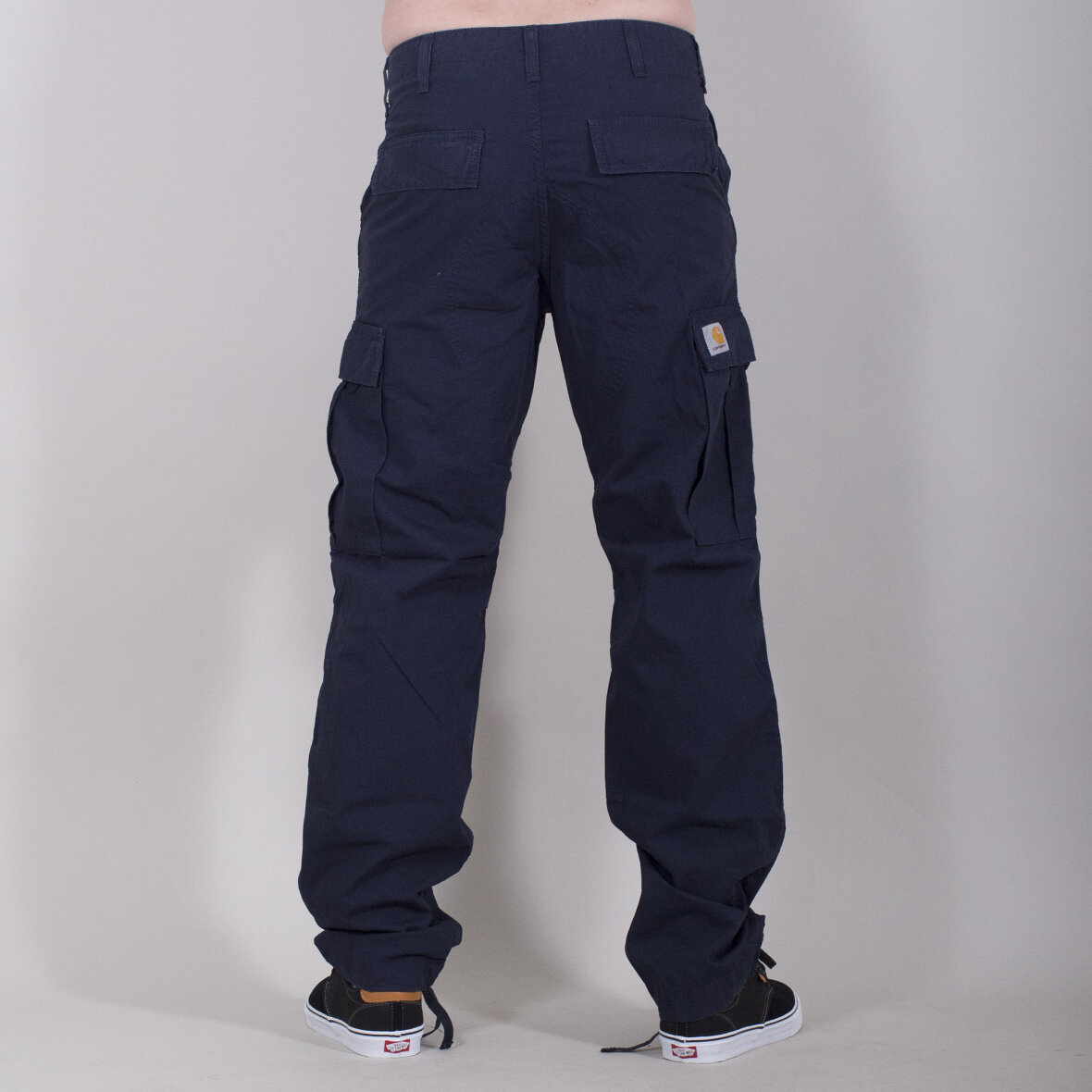 K b Carhartt bukser online regular cargo pant Blue collabo