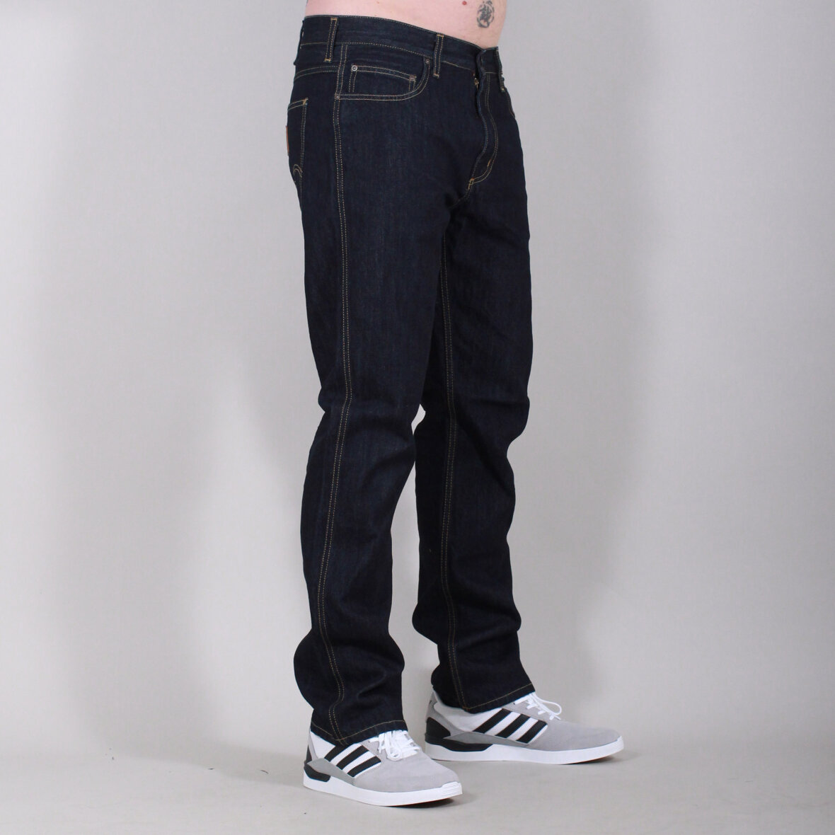 Kob Carhartt jeans online Western Pant II Rinsed collabo