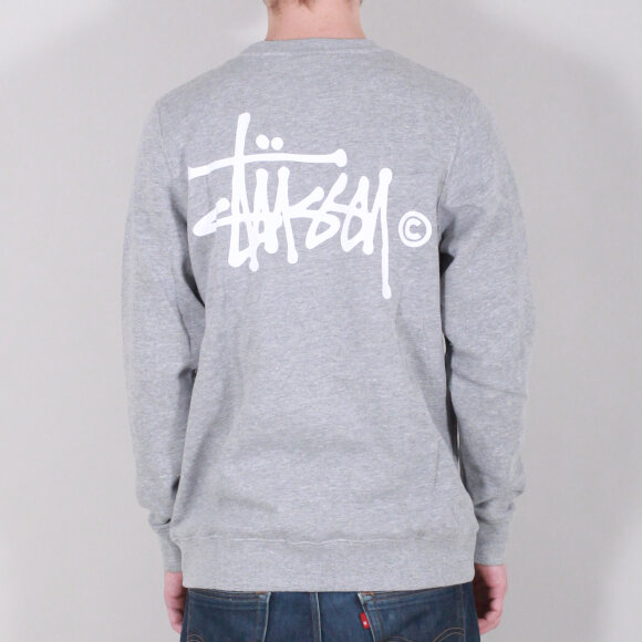 Stussy - Stussy - Basic logo crew