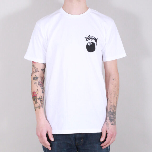 Stussy - Stussy - Basic logo t-shirt | White
