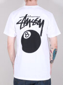 Stussy - Stussy - Basic logo t-shirt | White
