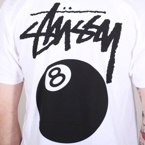 Stussy - Stussy - Basic logo t-shirt | White