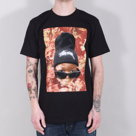 Stussy - Stussy - Flower Kid T-shirt | Black
