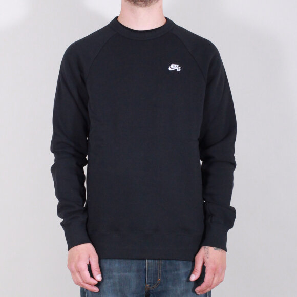 Nike SB - Nike SB - sweatshirt Icon Crew Fleece | Black