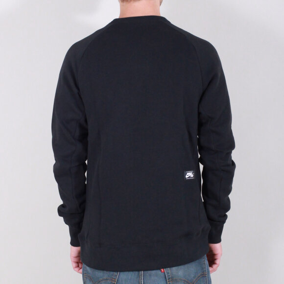 Nike SB - Nike SB - sweatshirt Icon Crew Fleece | Black