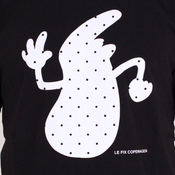 Le-fix - T-Shirt Kaj Polka | Black