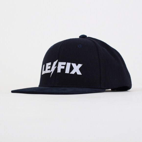 Le-fix - Le-fix - Snapback cap Text | Navy