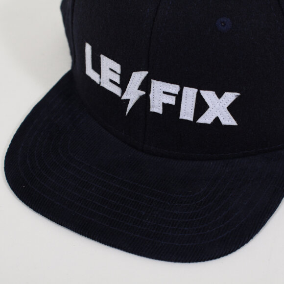 Le-fix - Le-fix - Snapback cap Text | Navy