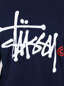 Stussy - Stussy - Basic Logo T-shirt | Navy