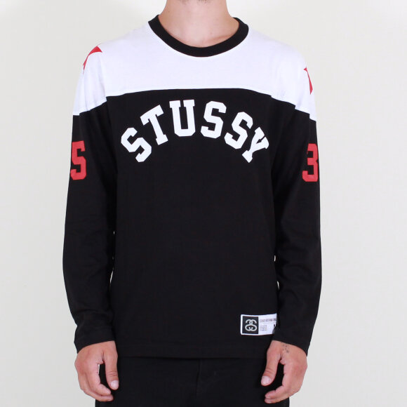Stussy - Stussy - Star Hockey Jersey | Black